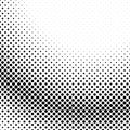 Retro abstract halftone dot pattern background - vector design Royalty Free Stock Photo