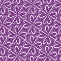 Retro abstract heart seamless pattern. Vector illustration for romantic nostalgia design. Can be used for wallpaper, cover fills,