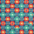 1056 Retro Abstract Patterns: A retro and vintage-inspired background featuring retro abstract patterns in retro colors that evo