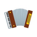 Retro accordion icon