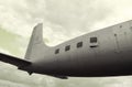 Retro airplane photo