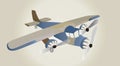 Retro Airplane