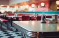 Retro american restaurant food. Generate Ai