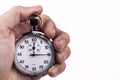 Holding Time Royalty Free Stock Photo