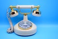 Retro Antique Vintage Rotary Phone Royalty Free Stock Photo