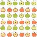 Retro apples background