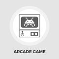 Retro Arcade Machine flat icon