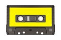 Retro audio cassette tape Royalty Free Stock Photo