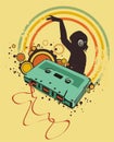 Retro audio tape