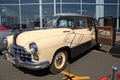 Retro auto show. ZIM (Soviet-made automobile) Royalty Free Stock Photo