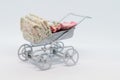 Retro baby stroller,toys