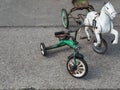 Retro baby tricycles