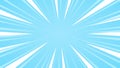 Retro background dynamic rays blue vector