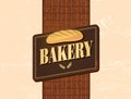 Retro bakery design