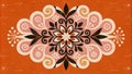 retro beautiful pattern, floreal theme Royalty Free Stock Photo