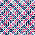 Retro beauty seamless pattern. illustration