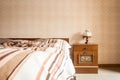 Retro bedroom Royalty Free Stock Photo