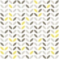 retro beige yellow brown leaves