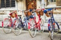 Retro bicycles bikes Royalty Free Stock Photo