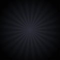 Retro black-grey background, sunrays vector illustration Royalty Free Stock Photo