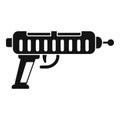 Retro blaster icon, simple style Royalty Free Stock Photo