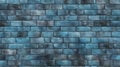 Retro Blue Brick Pattern: Detailed Texture Of Conwy City Wall