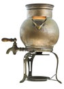 Retro brass samovar