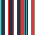 Retro Bright Colorful seamless stripes pattern. Abstract vector background. Royalty Free Stock Photo