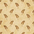 Retro brown cork texture grunge seamless background nature garden plant leaf