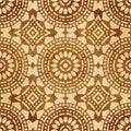 Retro brown cork texture grunge seamless background round cross Royalty Free Stock Photo