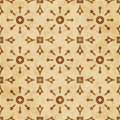 Retro brown cork texture grunge seamless background Round Cross Royalty Free Stock Photo