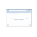 Retro browser page vector