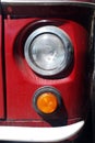 Retro bus vintage headlight