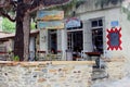 Retro cafe restaurant hipsater style, Nikiti, Greece