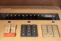 Retro calculator keypad buttons Royalty Free Stock Photo