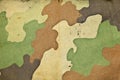 Retro camouflage army background