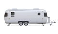 Retro Camper Trailer Royalty Free Stock Photo