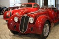 Retro Car Alfa Romeo 6C 2500 Alfa Romeo 8C 2900, the end of the