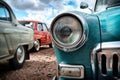 Retro car GAZ-21 Volga Royalty Free Stock Photo