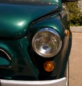 Retro Car Headlight Royalty Free Stock Photo