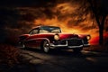 retro car magazine photo takes you on a journey into the world of vintage automobiles and classic beauty.