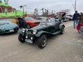 Retro car meet Great Yarmouth on Easter Sunday Royalty Free Stock Photo