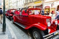 Retro car in Praha