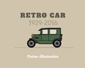 Retro car, vintage collection