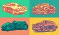 Retro cars