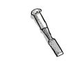 Chisel Woodworking hand Tool Cartoon Retro Drawing