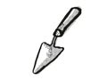 Hand Trowel Garden Tool Cartoon Retro Drawing