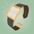 Retro cartoon watch