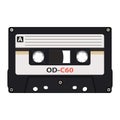 1041 retro cassette, images of retro cassettes, old music, isolate on a white background, vector illustration Royalty Free Stock Photo