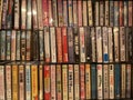 Retro Cassettes Oldies Classic Tapes Music Songs Background